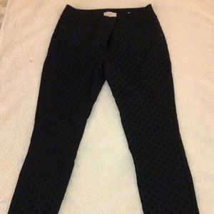 Skinny Black Dress Pants from Loft